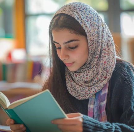 middle-eastern-girl-reading-her-notebook-with-colorful-educational-materials-scattered-around-her_220770-106533 middle-eastern-girl-reading-her-notebook-with-colorful-educational-materials-scattered-around-her_220770-106533