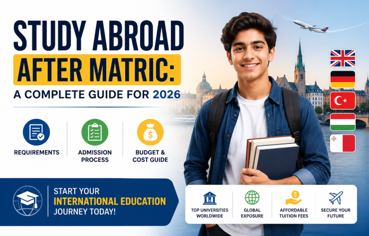 Study Abroad After Matric Guide 2026