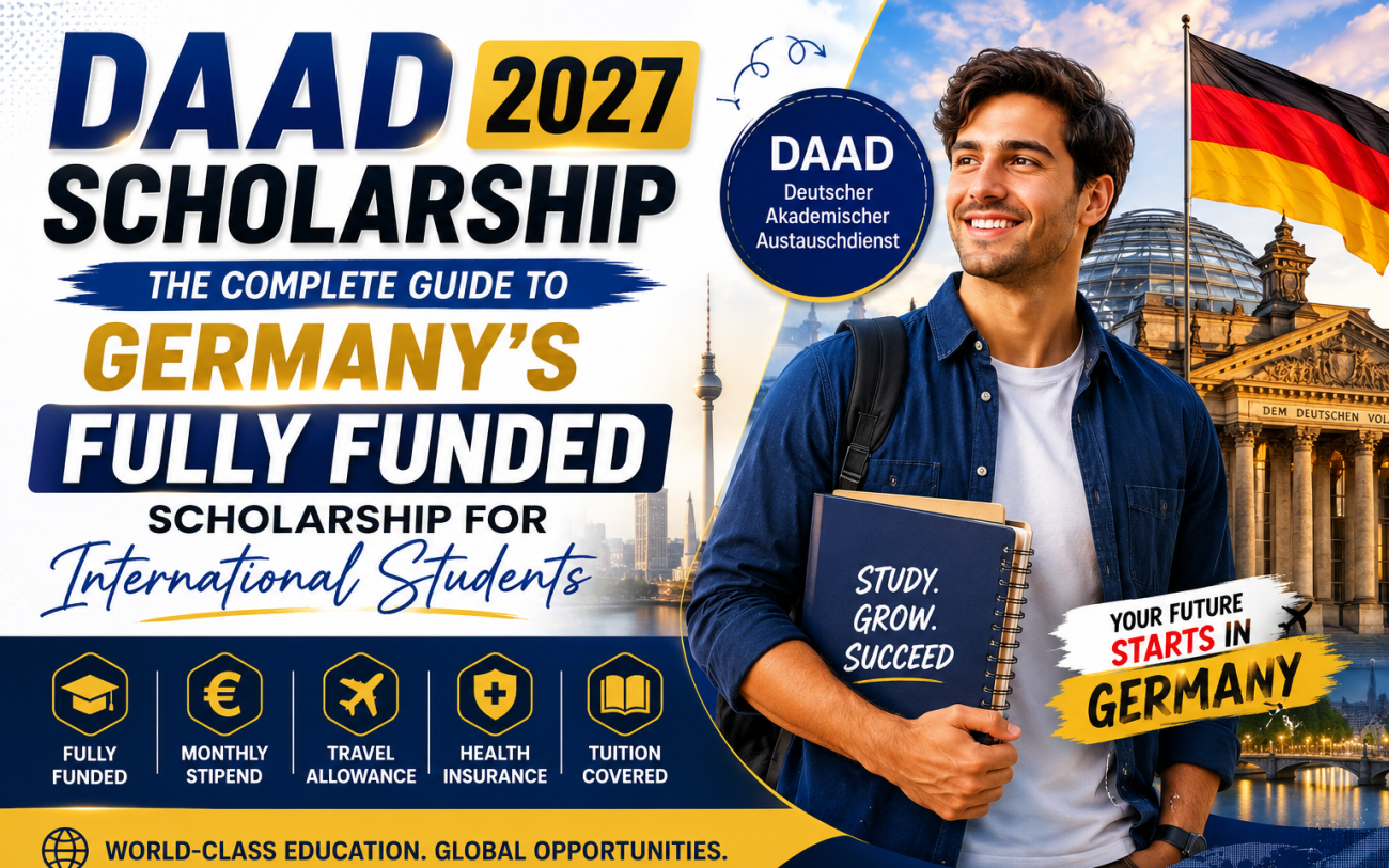 DAAD Scholarship 2027 fully funded scholarship in Germany for international students