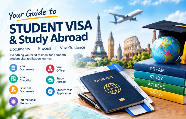 What does a visa officer look for in student visa documents