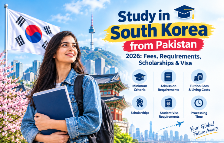South Korea student visa requirements from Pakistan